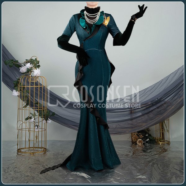 ツイステ風 珊瑚の海 ジョルジーナ・リーチ コスプレ衣装