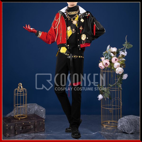 ツイステ風 [トリックキングジャケット] ケイト コスプレ衣装