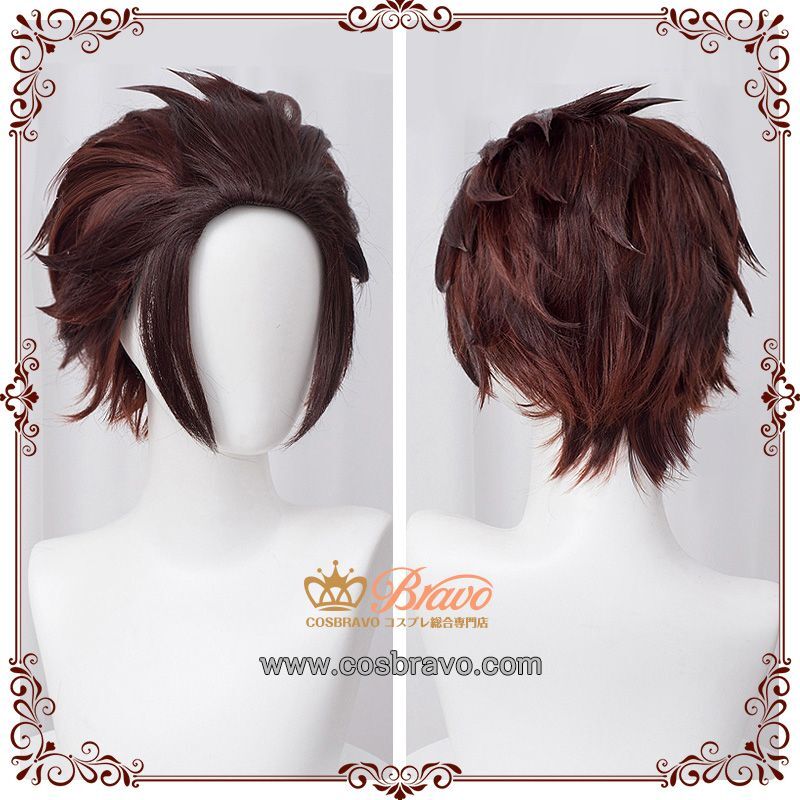 鬼滅の刃 竈門炭治郎 コスプレウィッグ｜Cosbravoコスプレショップ