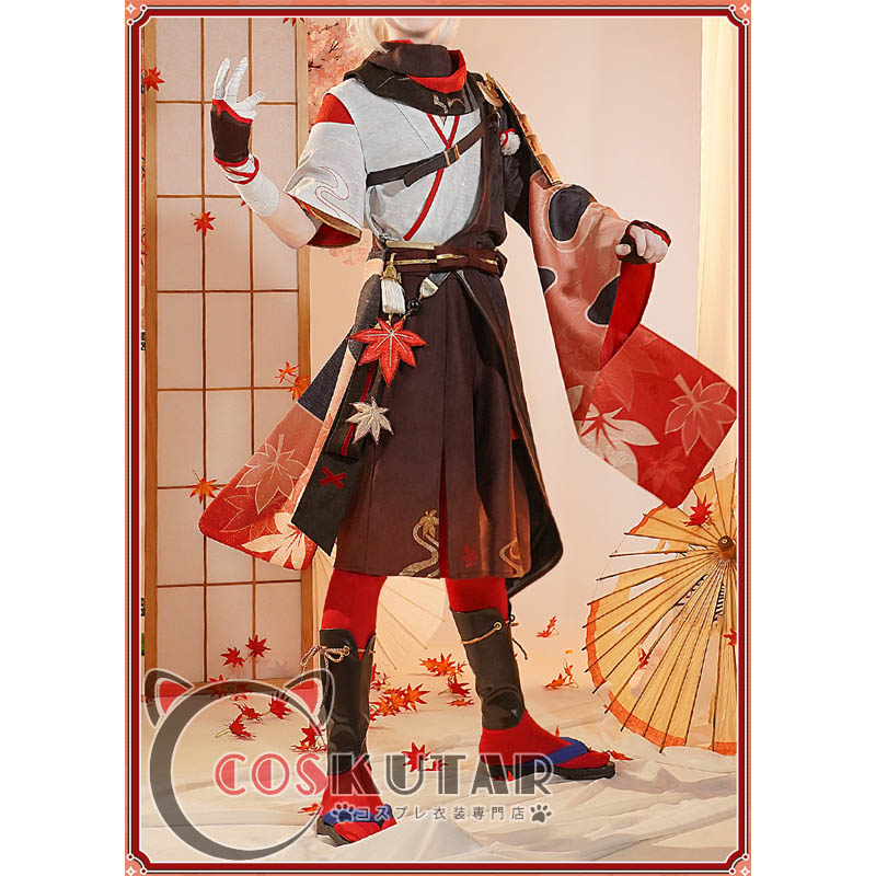 楓原万葉 コスプレ衣装 Mサイズ 原神 コスプレ衣装 楓原万葉 M-Lサイズ