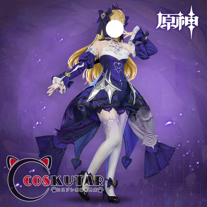 原神 Genshin 極夜の真夢 フィッシュル コスプレ衣装｜COSKUTAR
