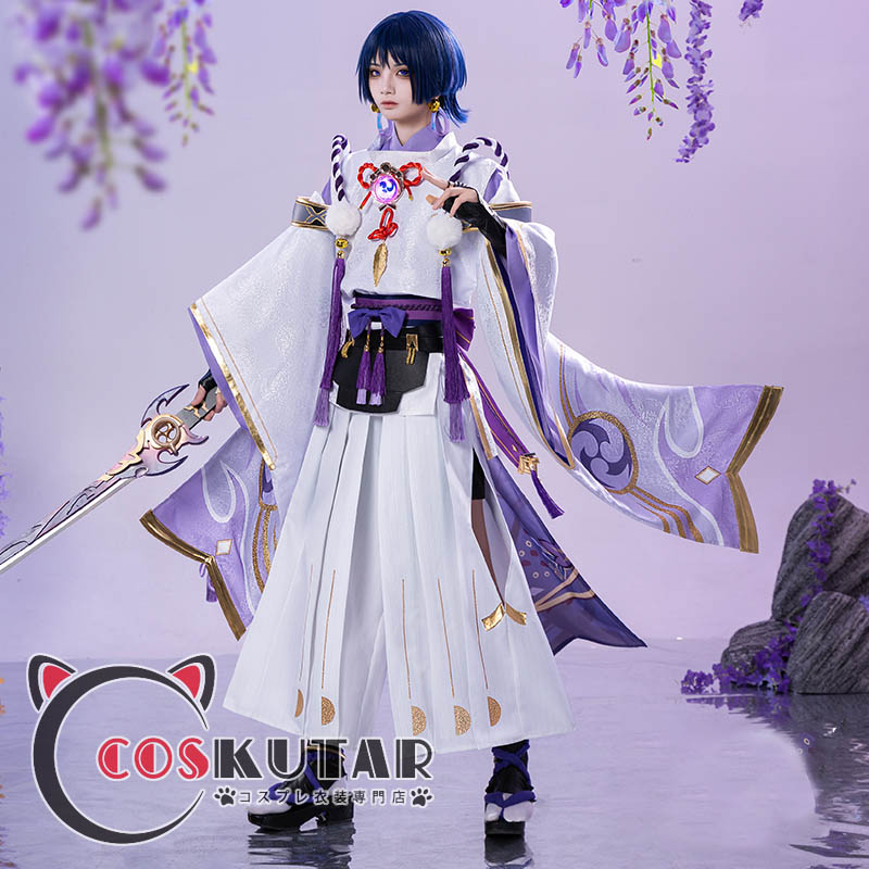 原神 Genshin スカラマシュ 放浪者 雷電鳴 同人衣装 コスプレ衣装