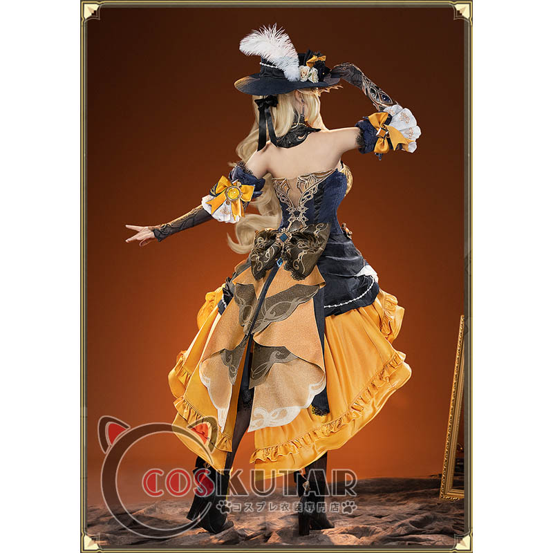 原神 Genshin ナヴィア コスプレ衣装 修正版｜COSKUTARコスプレ衣装専門店