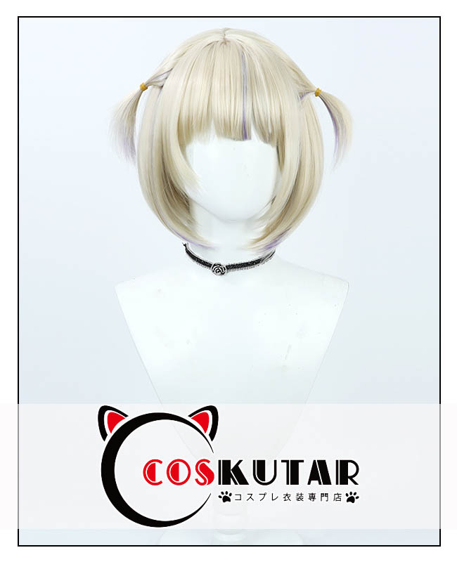 バーチャルYouTuber ホロライブ 轟はじめ コスプレウィッグ｜COSKUTAR