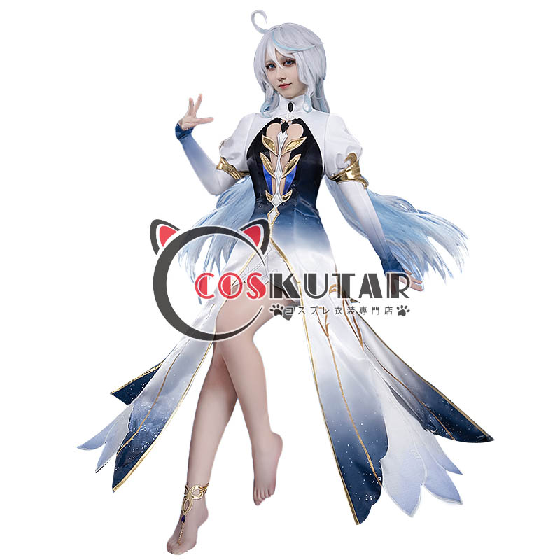原神 Genshin フリーナ 水神 フォカロルス 神Ver コスプレ衣装