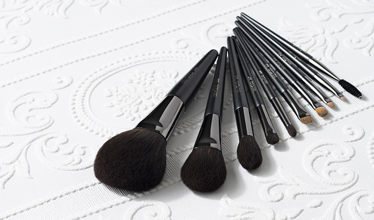 SHIORI化粧筆フェイクアニマルヘアーのメイクブラシ11本セット | 化粧