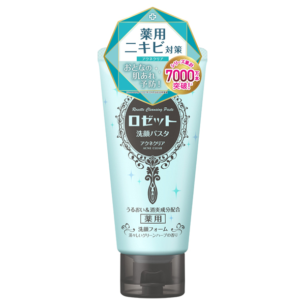 洗顔パスタ アクネクリア / ロゼット(洗顔フォーム, スキンケア・基礎