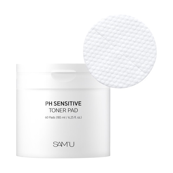 PHセンシティブトナーパッド / SAM'U(フェイス用シートパック・マスク