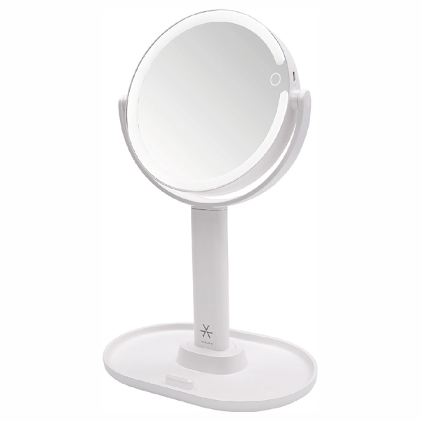 スマホスタンド付き LEDミラー VML42005X / VENUSiS(ミラー・鏡