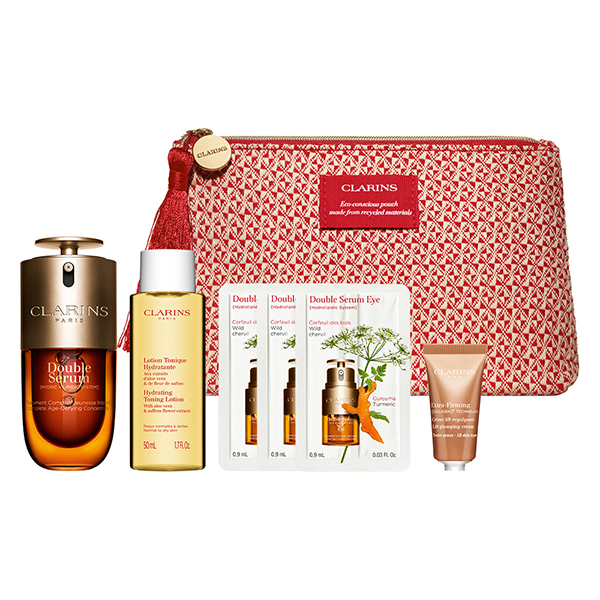 未開封 CLARINS ダブルセーラム ADC 購入 30mL・ギフトバッグ付き 未