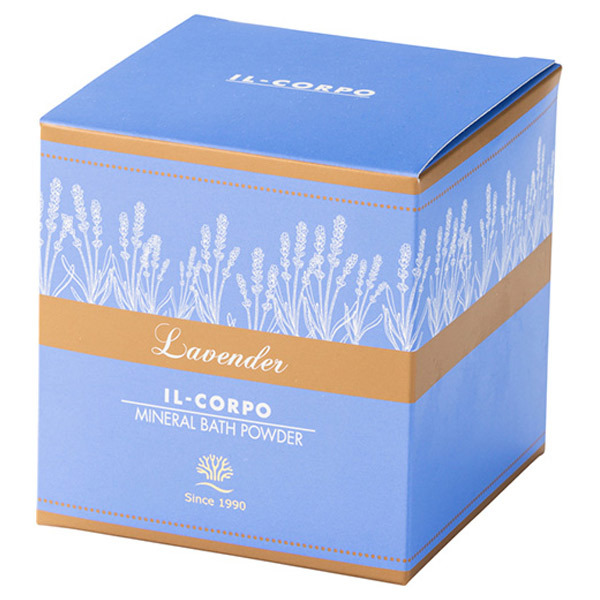 ミネラルバスパウダー ラベンダー / イルコルポ(入浴剤・浴用料, 入浴