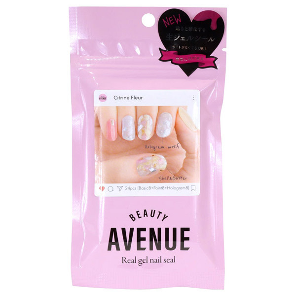 リアルジェルネイルシール / BEAUTY AVENUE(ネイルシール, ネイル