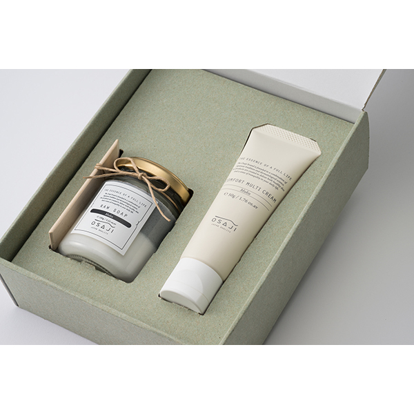 ローソープ&マルチクリーム ギフトセット / OSAJI (おさじ)(スキンケア