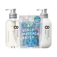 エイトザタラソ モイストシャンプー&トリートメント ブラシ付セット