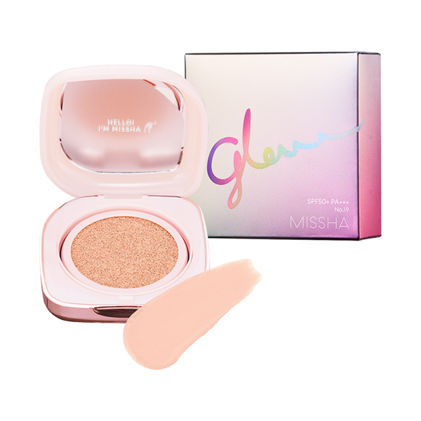 グロウスキンバームミニ付き】ミシャ グロウ クッション(ルミナス