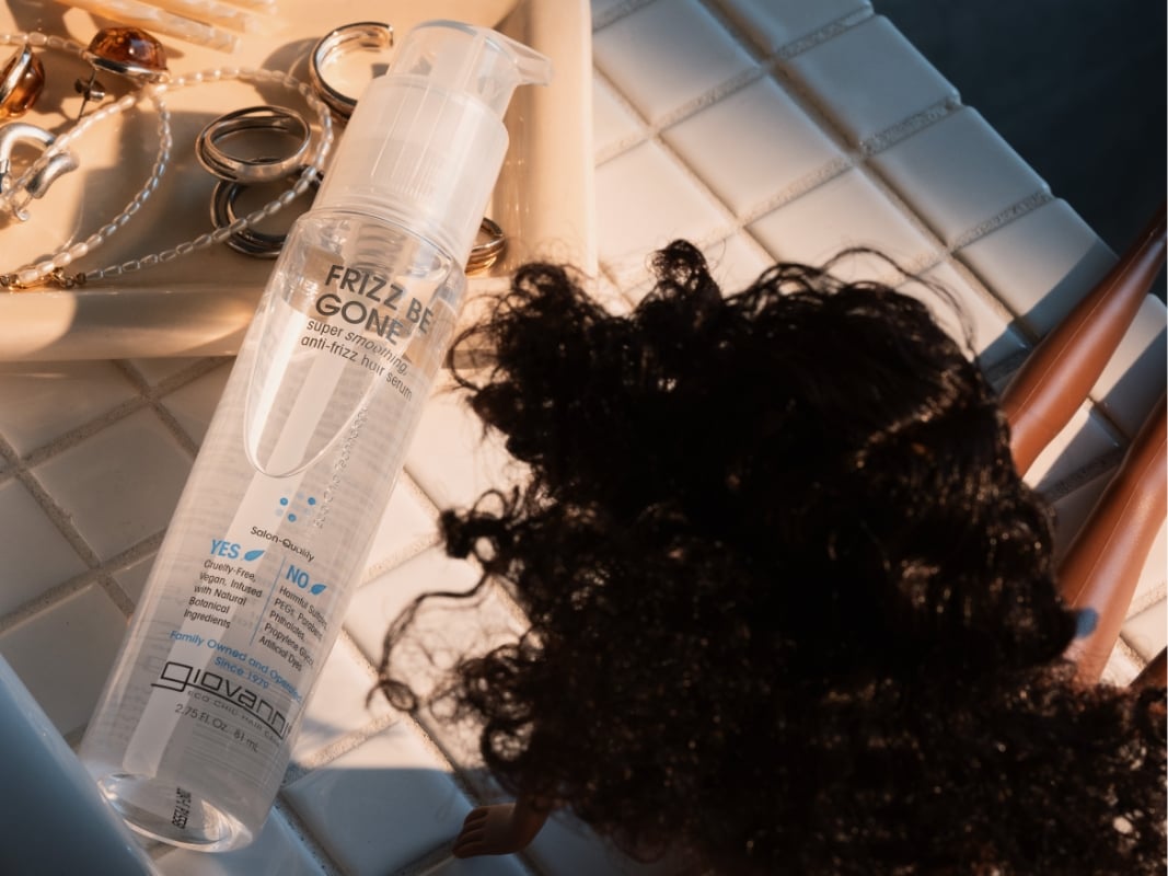 giovanni】＜miffy＞フリッズビーゴーン スムージング ヘアセラム