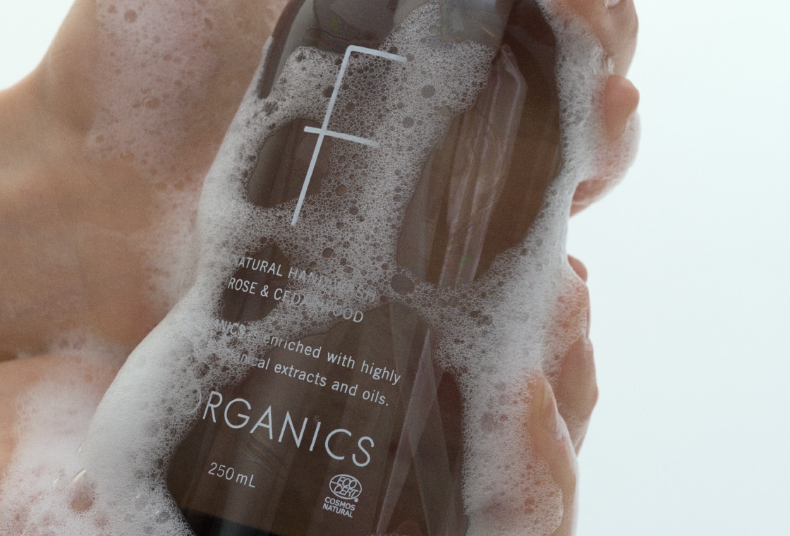 F ORGANICS】ナチュラルハンドウォッシュN レモングラス＆ジュニパー