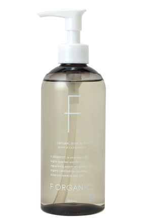 F ORGANICS】ナチュラルハンドウォッシュN ローズ＆シダーウッド