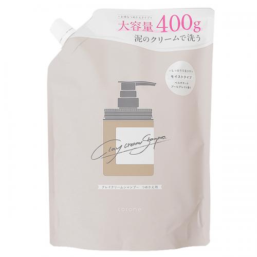 ココネ cocone クレイクリームシャンプー リペア 詰め替え 400g
