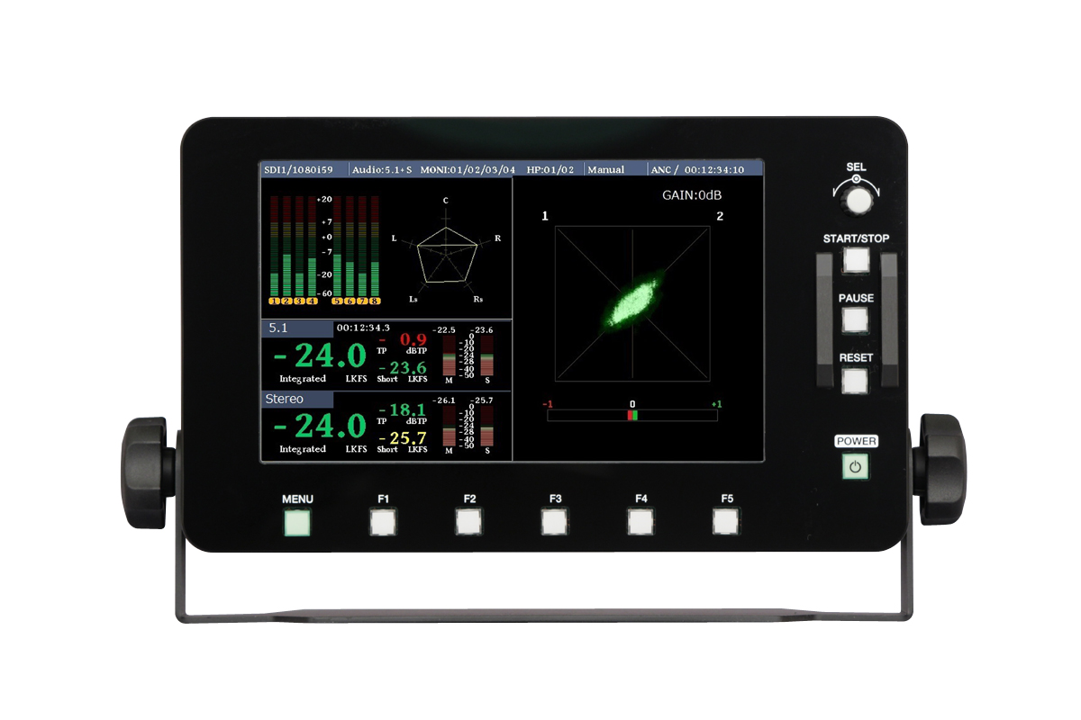 リサージュメーター 12G（ラウドネス機能付）｜放送業務用 映像・音声