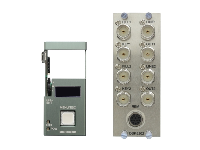 3G/HD-SDI 2chカラースーパー・モジュール｜放送業務用 映像・音声機器