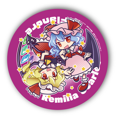 ☆限定☆藤原妹紅 65mm缶バッジ 「大・東方Project展2024」 illust