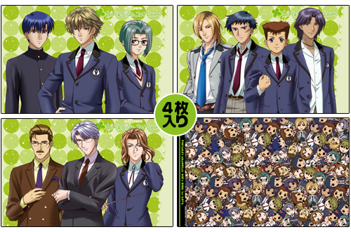 ☆限定☆ときめきメモリアル Girl's Side 1st Love耐水ミニポスター4枚