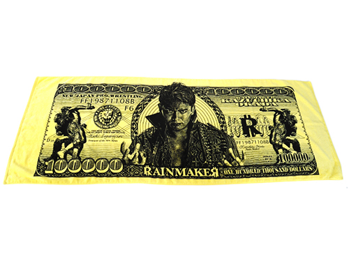 オカダ・カズチカ 4thレインメーカードル バスタオル [新日本プロレス