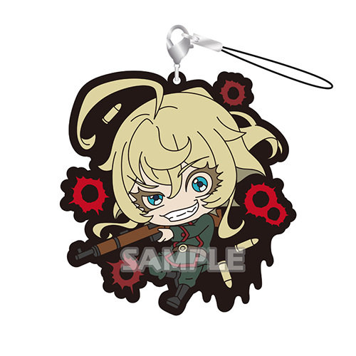 幼女戦記 ラバーストラップRICH ターニャ戦闘ver. [幼女戦記] | 公式