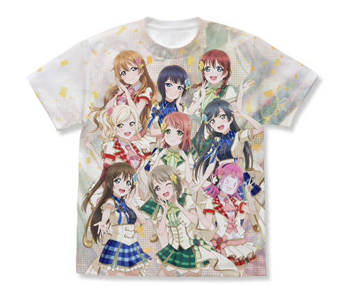 虹ヶ咲学園スクールアイドル同好会 フルグラフィックTシャツ [ラブ