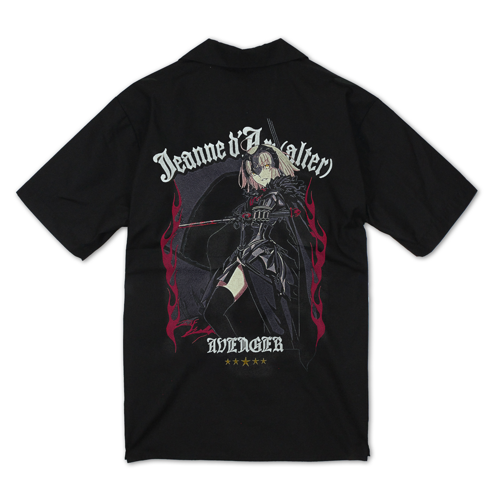 ☆限定☆アヴェンジャー/ジャンヌ・ダルク〔オルタ〕 刺繍ワークシャツ