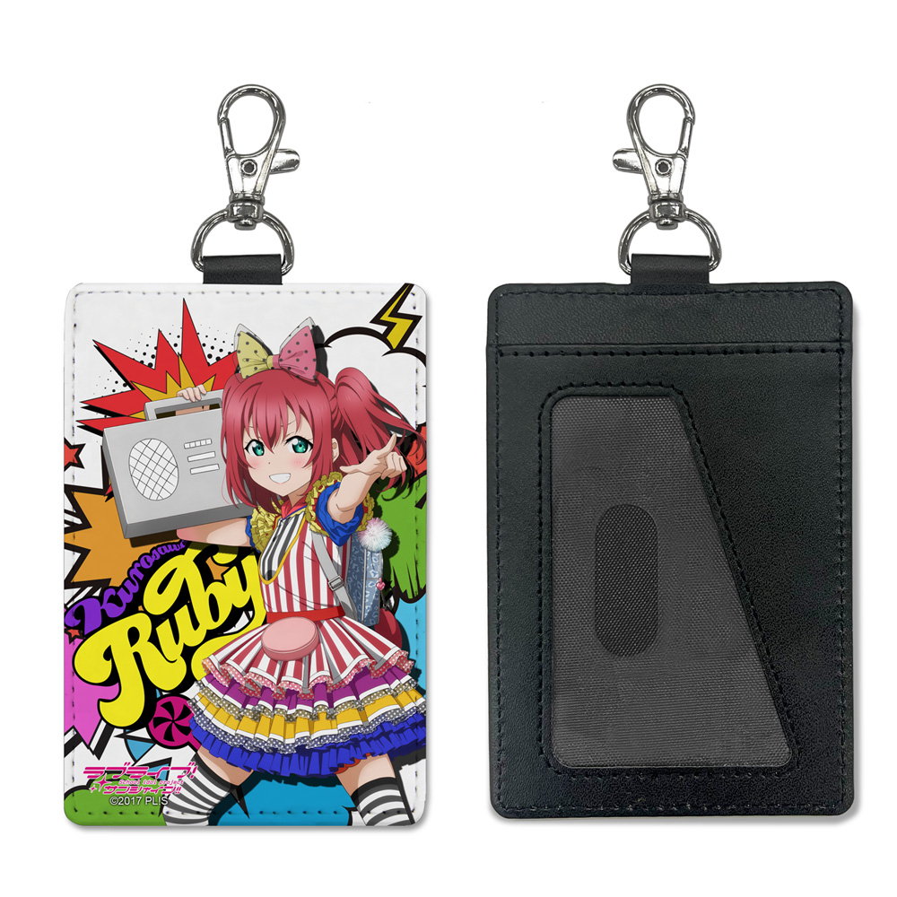 描き下ろし 黒澤ダイヤ パスケース（ナスカン付き）ソロコンサートver