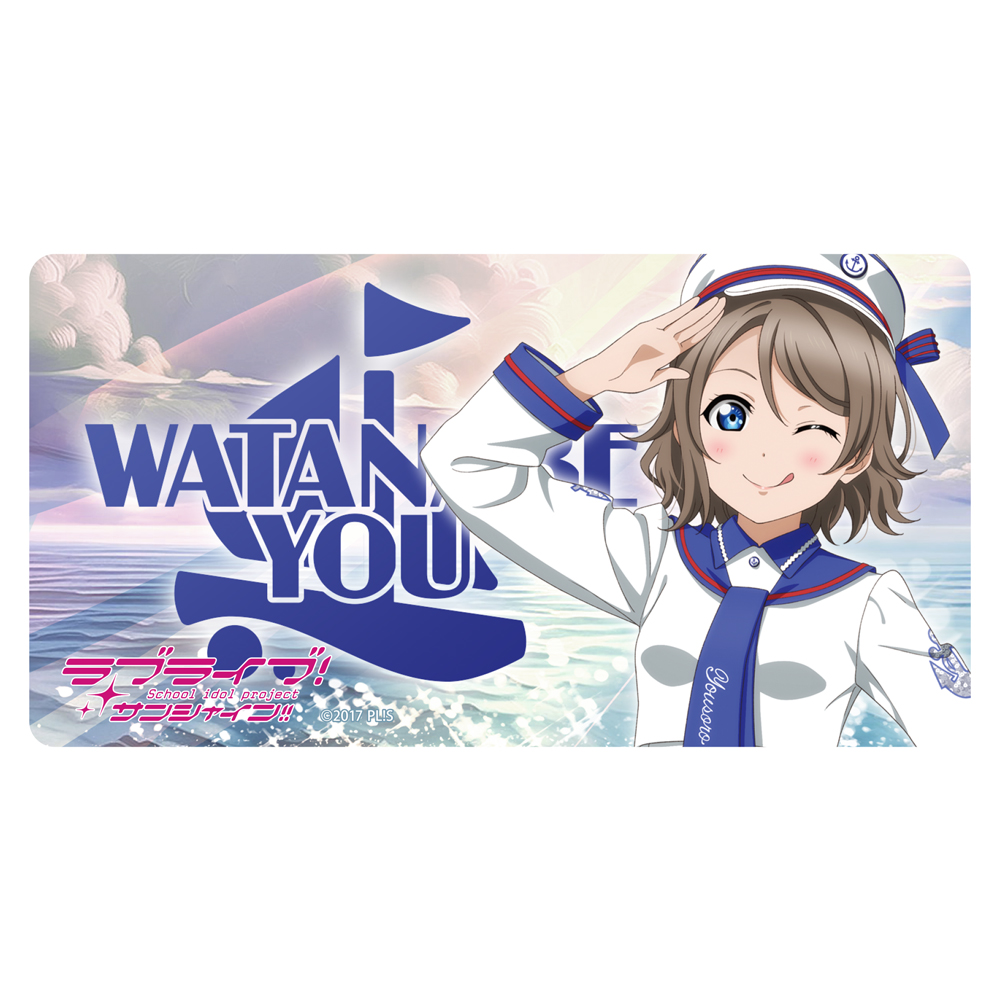 描き下ろし 渡辺 曜 屋外対応ステッカー ソロコンサートver. [ラブ