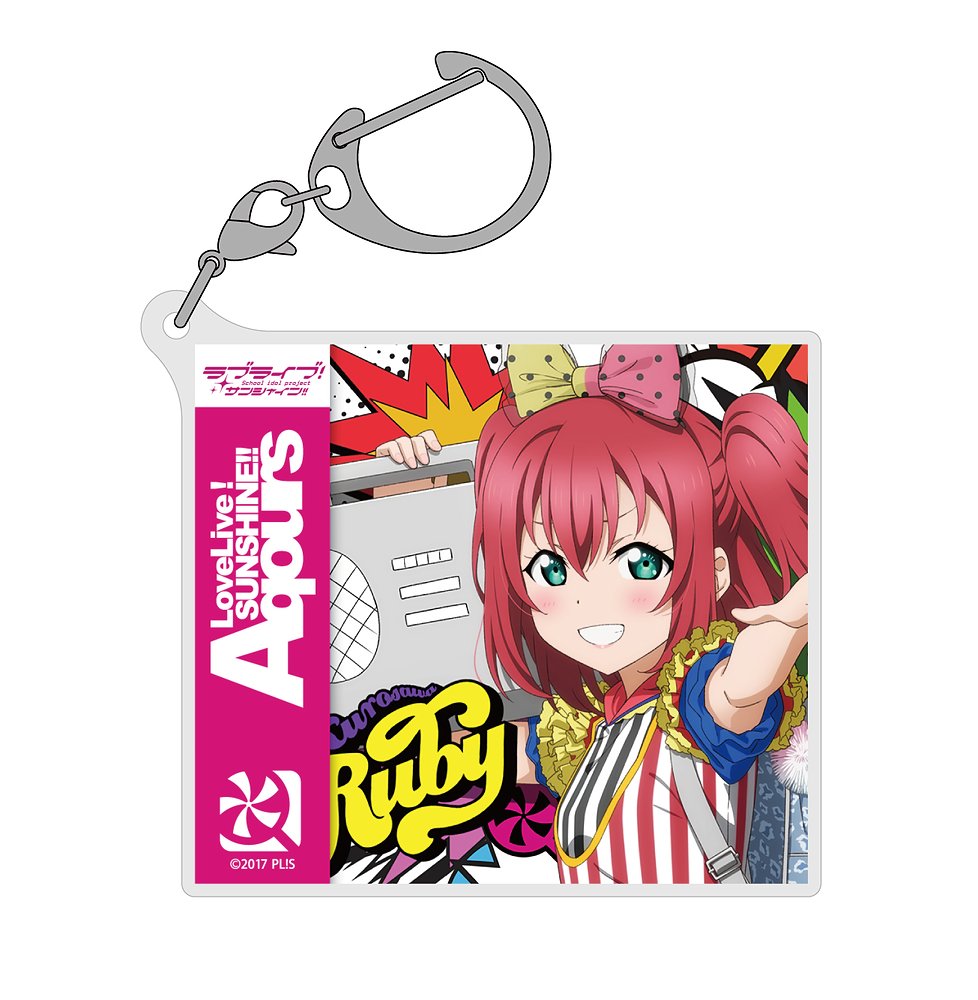 描き下ろし 黒澤ルビィ アクリルマルチキーホルダー ソロコンサートver