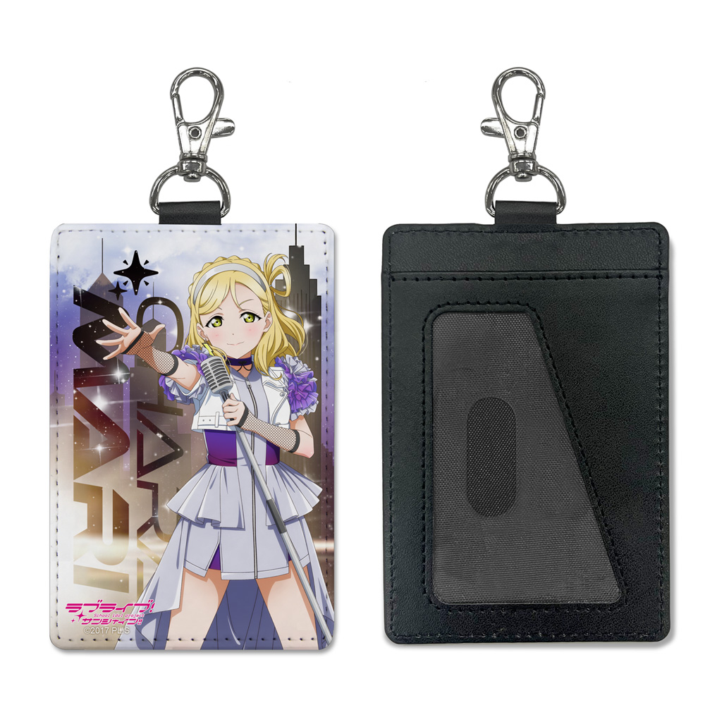 描き下ろし 小原鞠莉 パスケース（ナスカン付き）ソロコンサートver