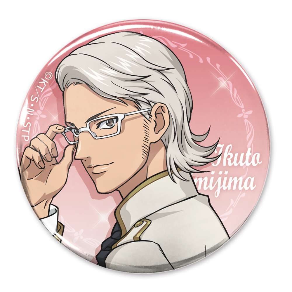 描き下ろし 忍足侑士 65mm缶バッジ [新テニスの王子様] | キャラクター