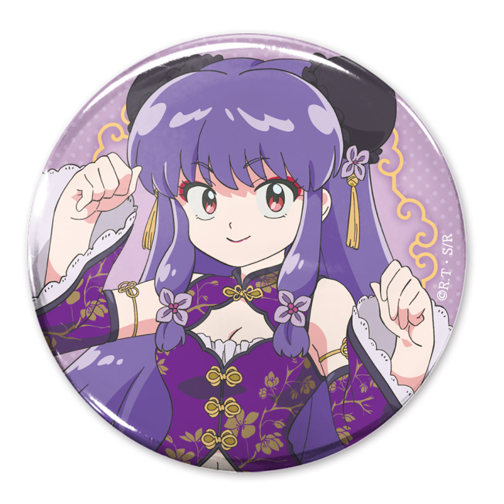 描き下ろし シャンプー 65mm缶バッジ チャイナ×アイドルVer. [らんま1