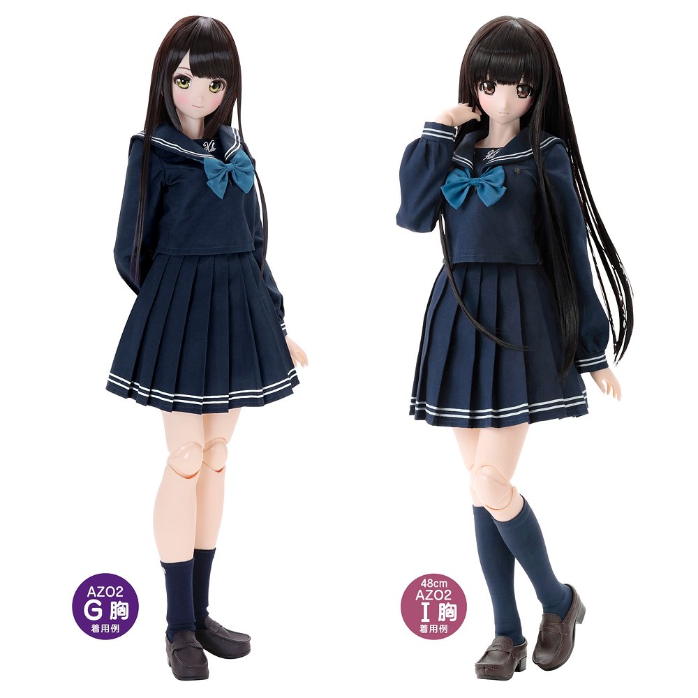 45～50cmドール用】AZO2 和遥キナ学校制服コレクション「私立和遥高等