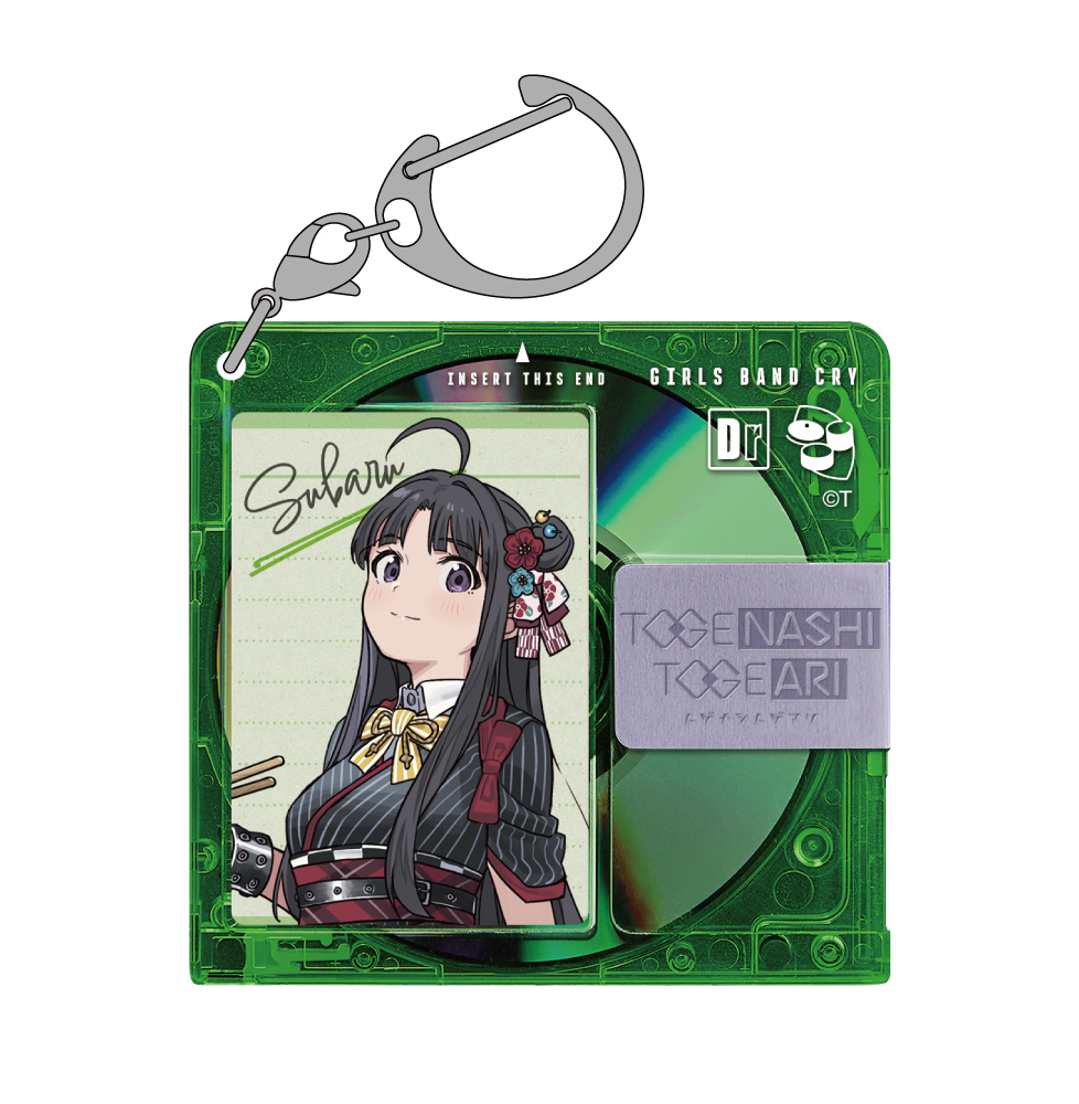 河原木桃香 ディスク風 アクリルマルチキーホルダー [ガールズバンド