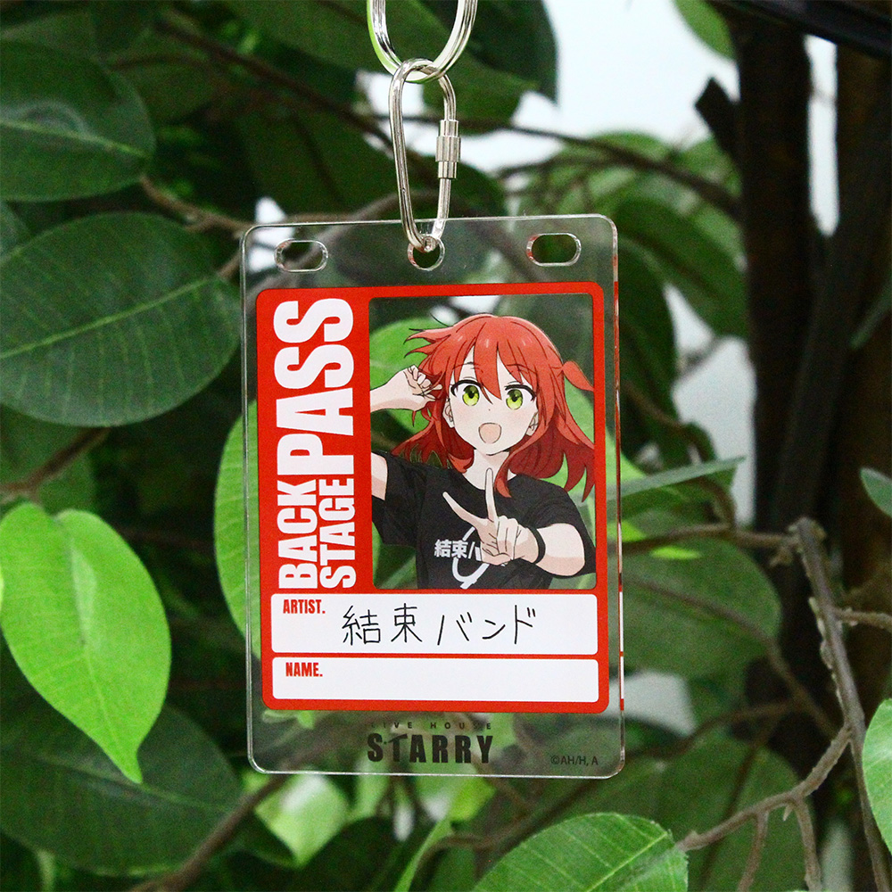 喜多郁代 バックステージパス風アクリルキーホルダー [アニメ「ぼっち