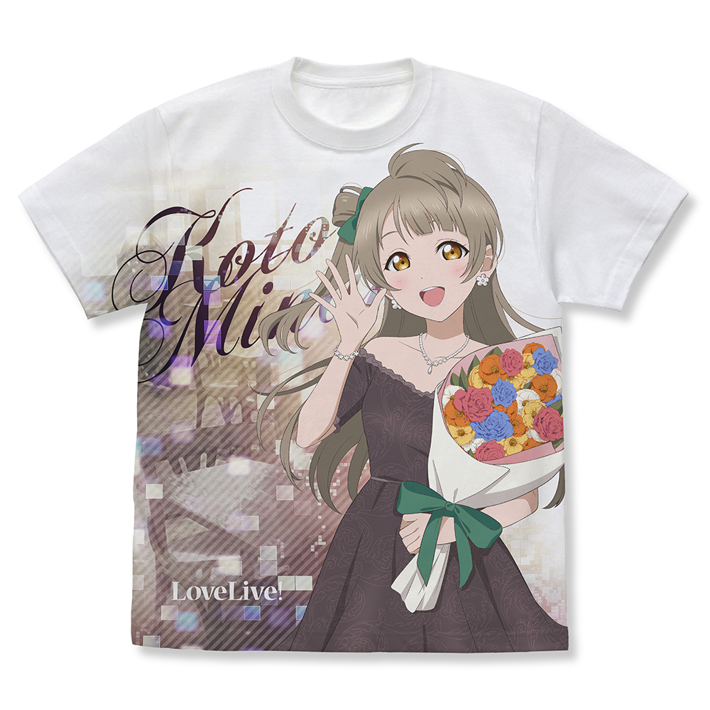 描き下ろし 絢瀬 絵里 フルグラフィックTシャツ パーティードレス