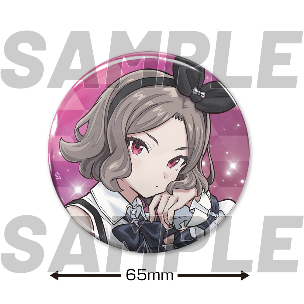 描き下ろし 海老塚智 65mm缶バッジ 爆ぜて咲くVer. [ガールズバンド