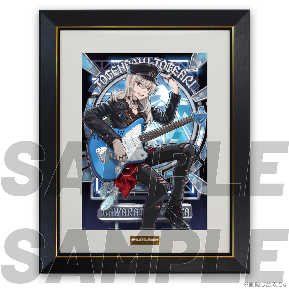 ☆限定☆描き下ろし 井芹仁菜 A4キャラファイングラフ 爆ぜて咲くVer