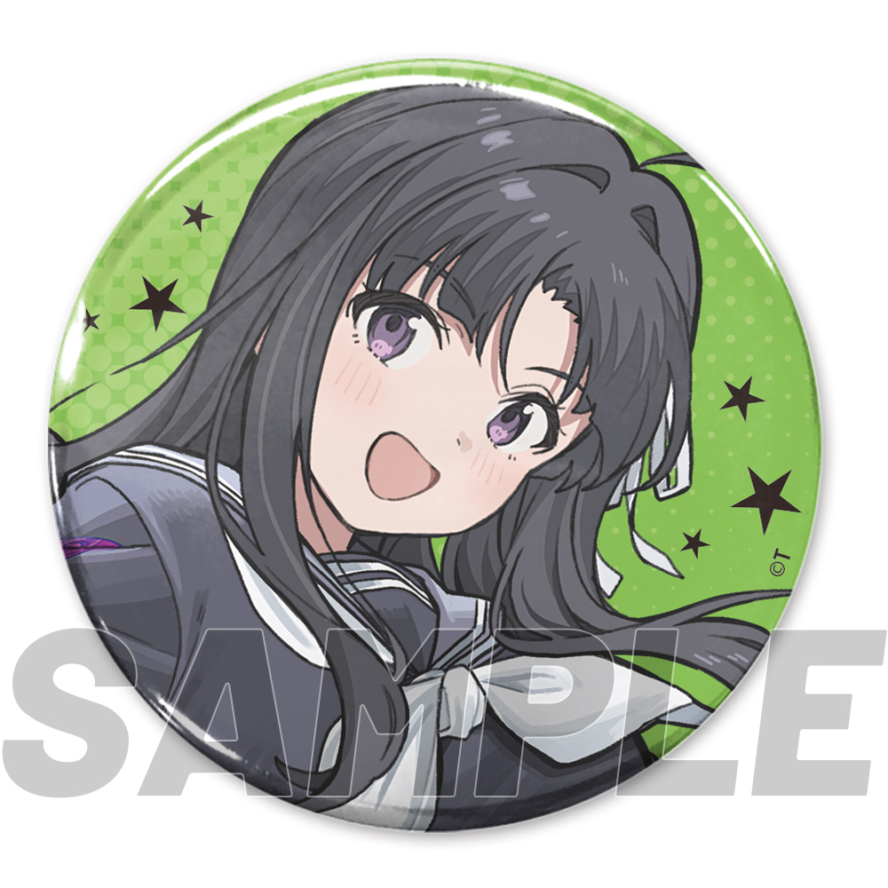 描き下ろし 安和すばる 65mm缶バッジ 爆ぜて咲くVer. [ガールズバンド