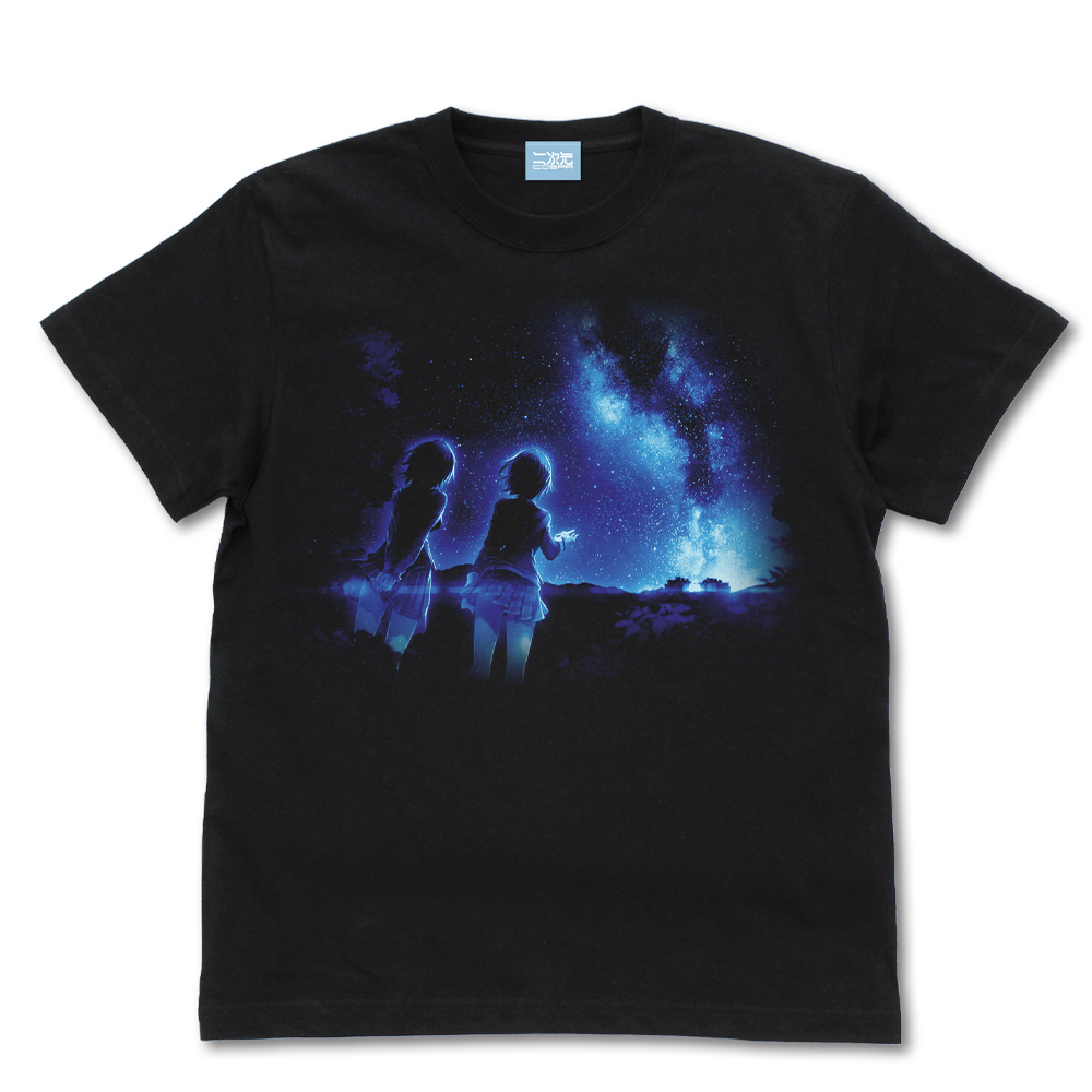 星空の茅森と蒼井 Tシャツ [ヘブンバーンズレッド] | 公式キャラクター