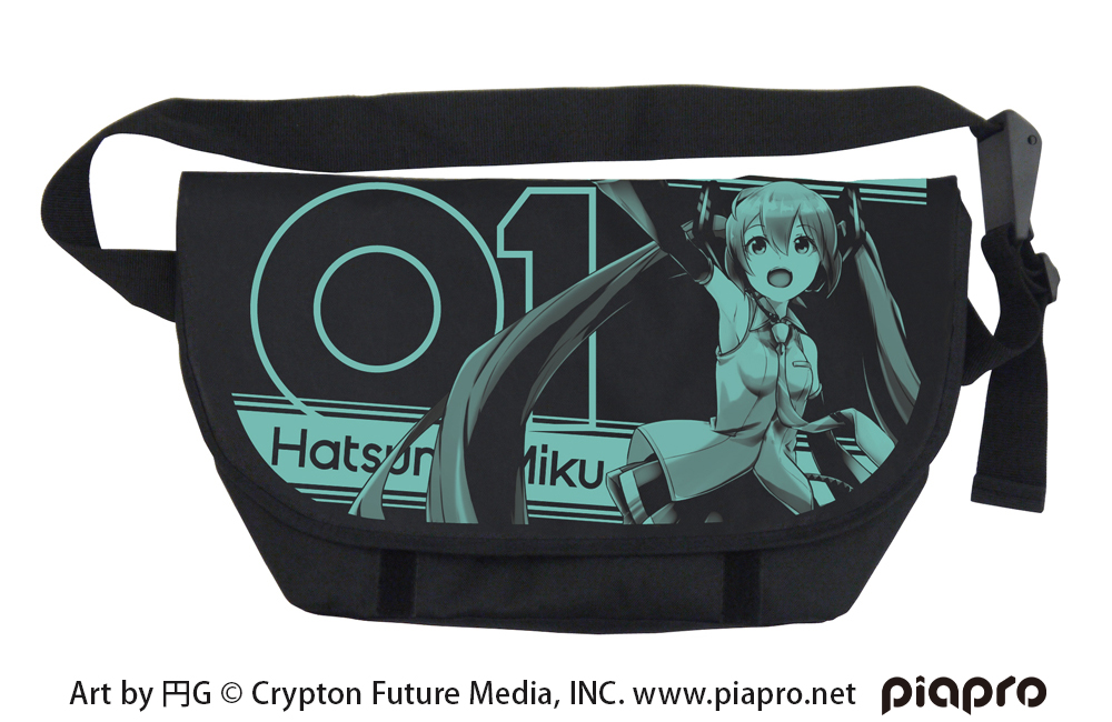 初音ミク メッセンジャーバッグ 円G Ver. [初音ミク] | キャラクター