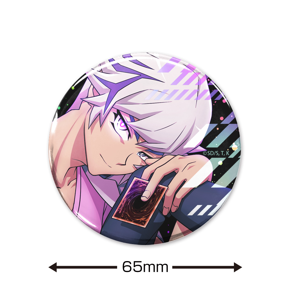 描き下ろし 鴻上了見 65mm缶バッジ 最強の決闘者達Ver. [遊☆戯☆王