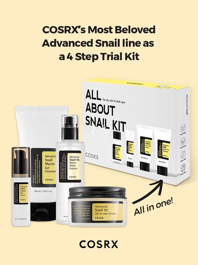 ALL ABOUT SNAIL KIT 4-step | COSRX.COM – COSRX Official