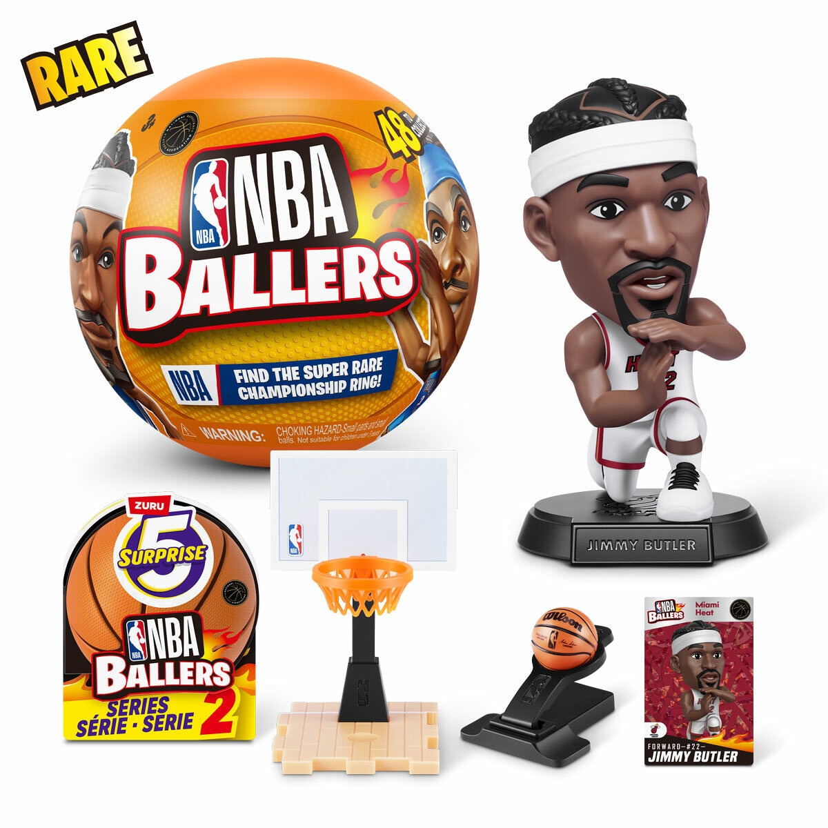 5 Surprise NBA Ballers Series 2 4 PACK by ZURU (3+ Years)
