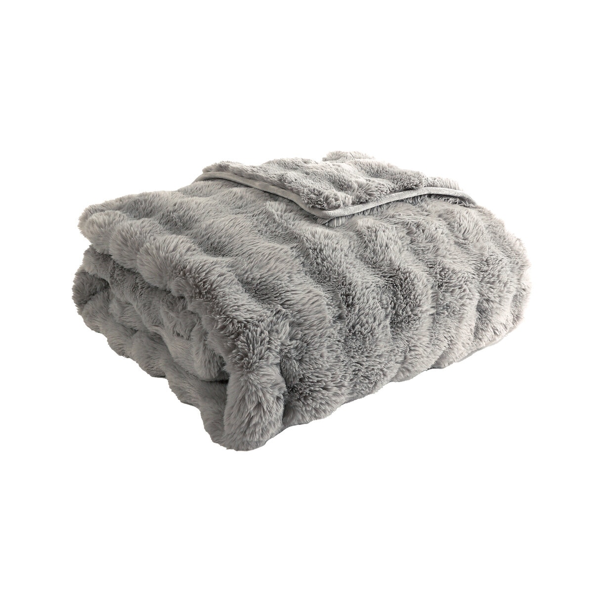 HOUSE & HOME 大判ひざ掛け 152cm x 177cm ライトグレー | Costco Japan